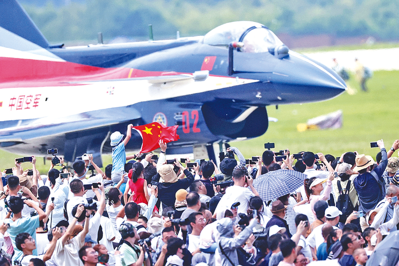 日B的绿响长春航空展迎来首个公众日